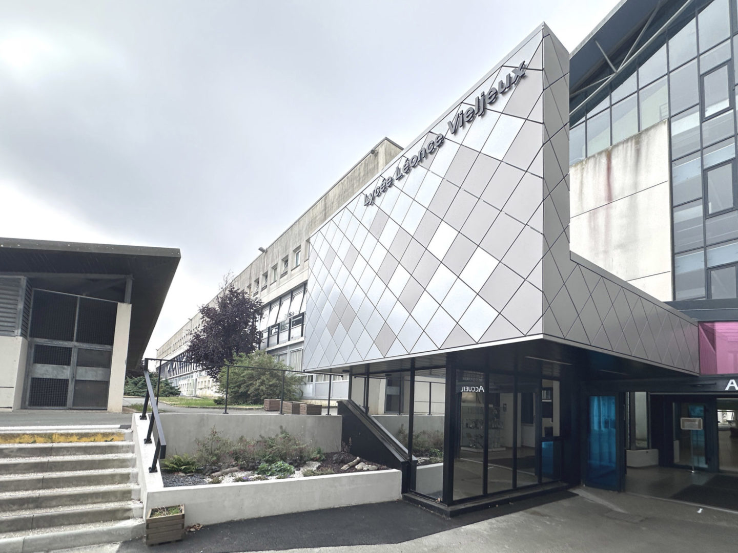 Visuel du projet Accueil et aménagements lycée Vieljeux