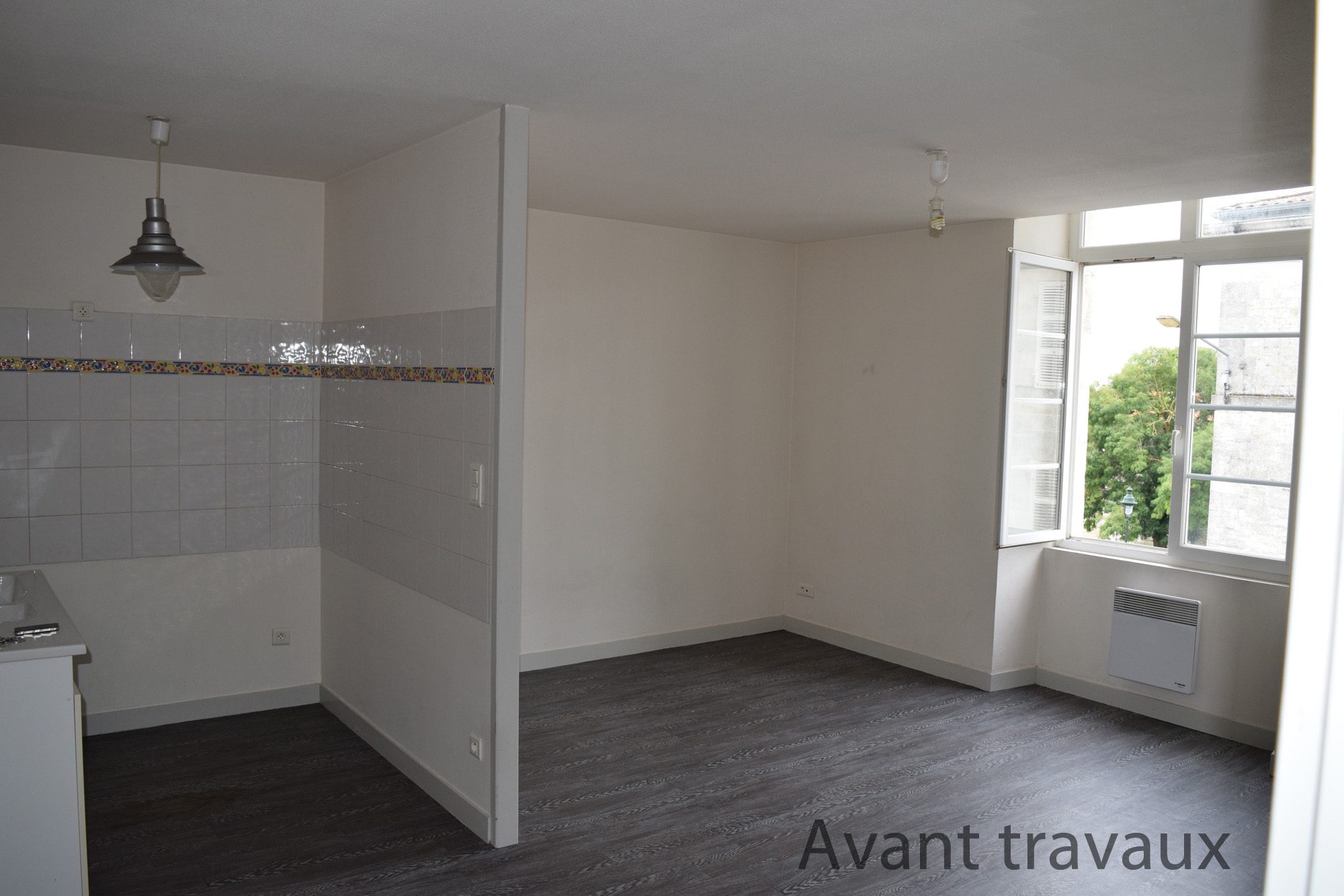 Appartement L - cuisine séjour avant