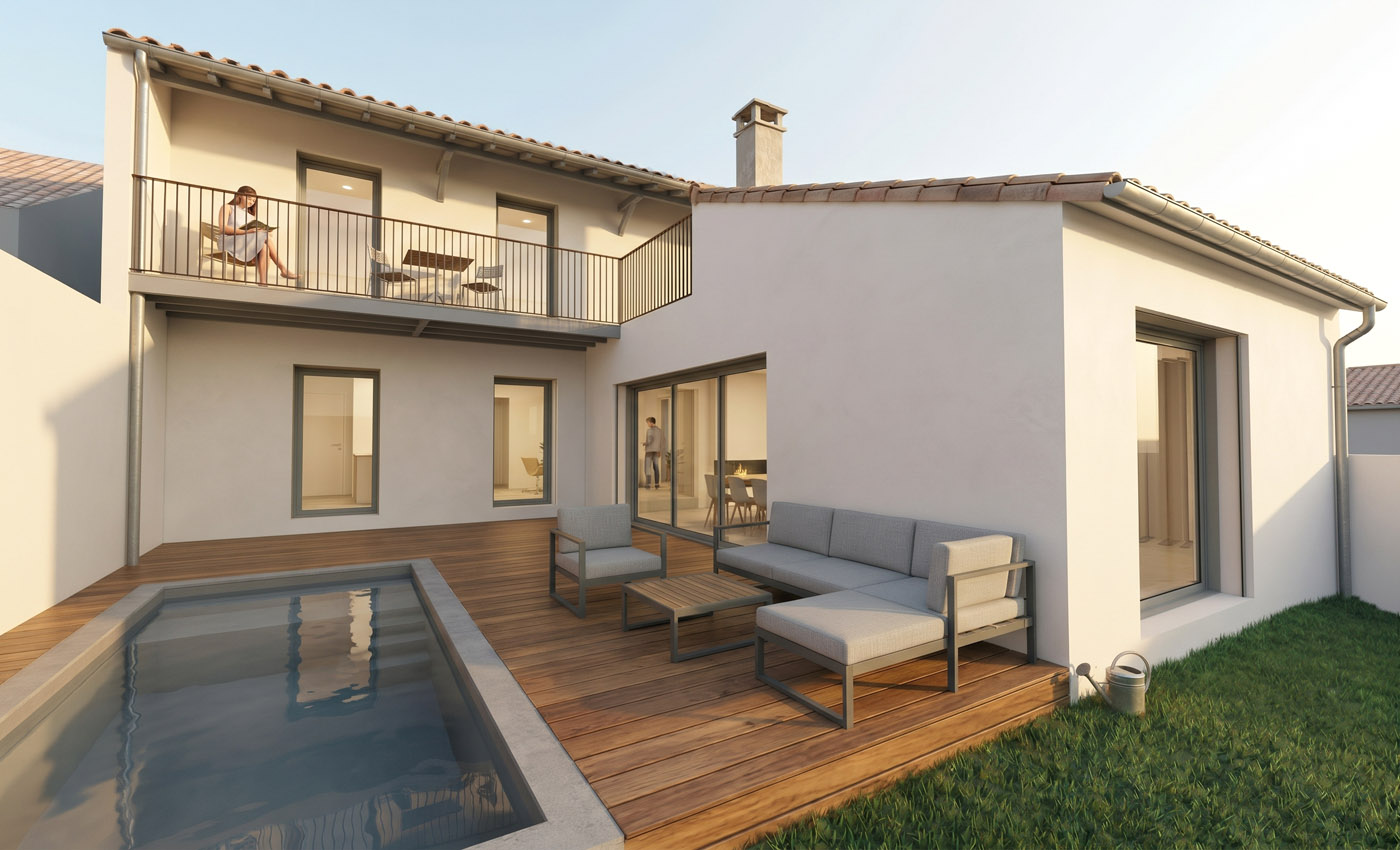 Visuel du projet Maison Ro – la Rochelle 17